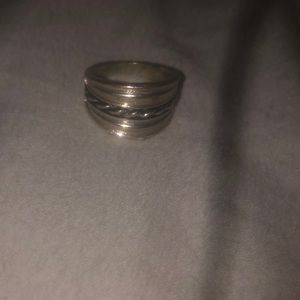 Silver ring size 5 or 6